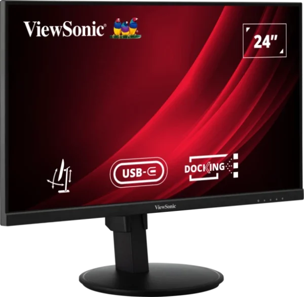 Monitor ViewSonic 23.8" LCD (VG2409U-2) - 3 şəkil