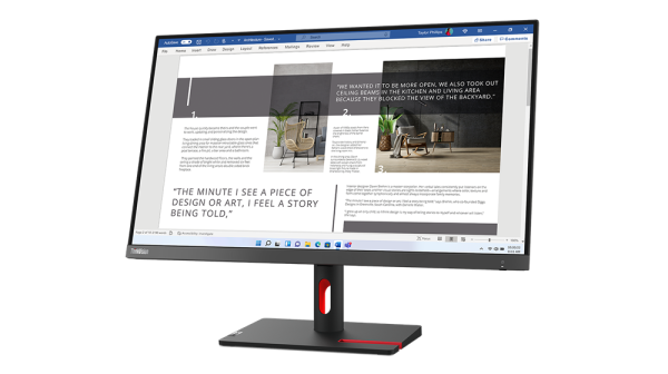 Monitor Lenovo ThinkVision S27i-30 (63DFKAT4EU) - 3 şəkil