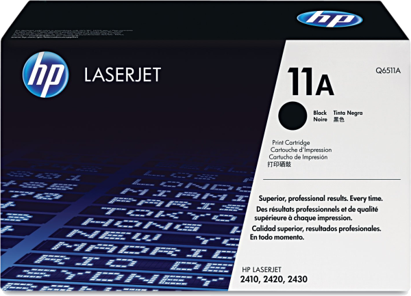 HP 11A Qara Orijinal LaserJet Toner Kartric, Q6511A
