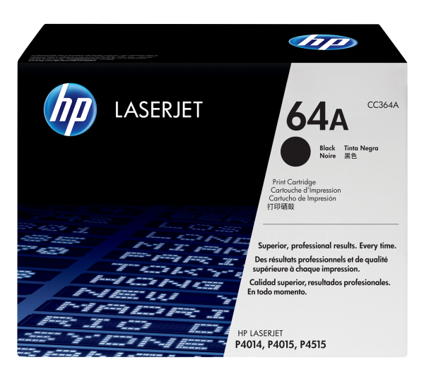 HP 64A Qara Orijinal LaserJet Toner Kartric, CC364A