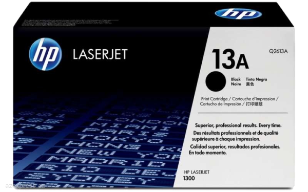 HP 13A Qara Orijinal LaserJet Toner Kartric, (Q2613A)