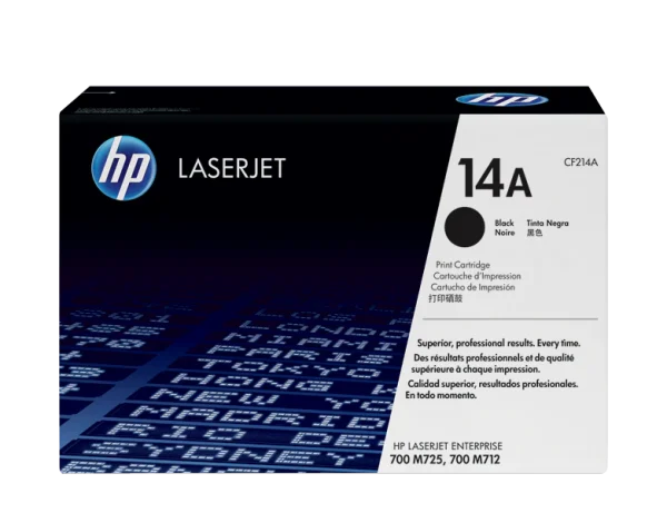 HP 14A Qara Orijinal LaserJet Toner Katric (CF214A)