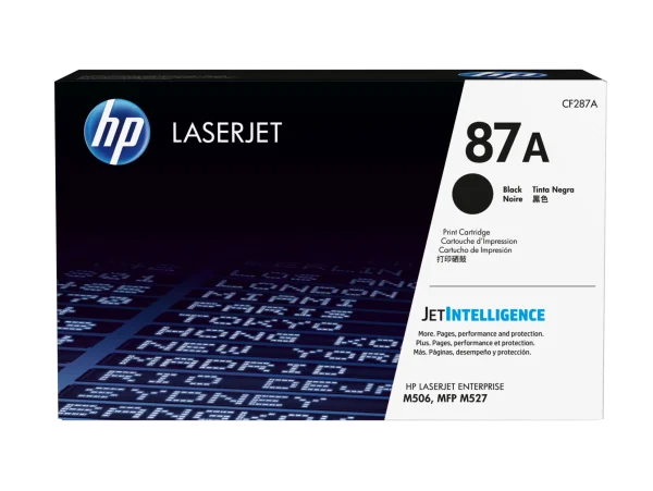 HP 87A Black Orijinal LaserJet Toner Kartric, CF287A