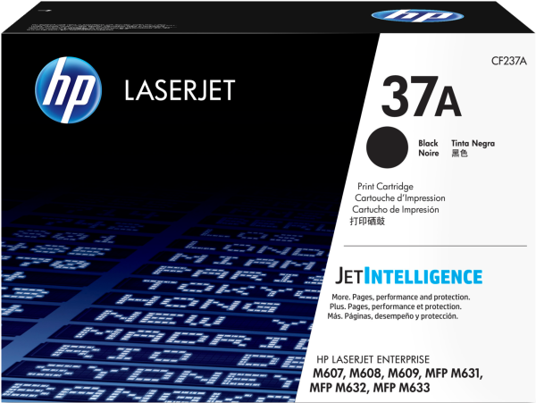 HP 37A Qara Orijinal LaserJet Toner Kartric (CF237A)