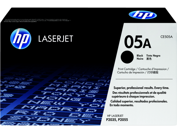 HP 05A Qara Orijinal LaserJet Toner Kartric, CE505A