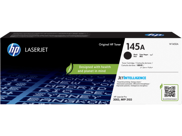 HP 145A Qara Orijinal Lazer Toner Kartric (W1450A)