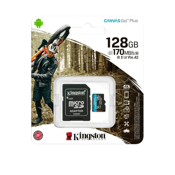 Mikro kart Kingston Canvas Select Plus microSDXC 128GB (SDCS2/128GB)