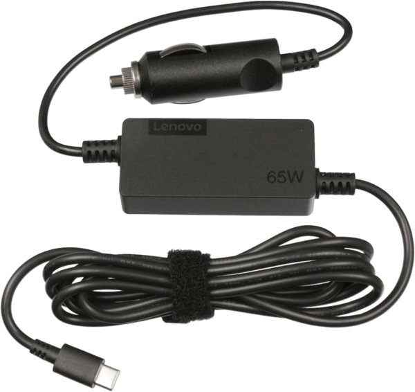 Lenovo 65W USB-C DC Travel Adapter (Model: 40AK0065WW)