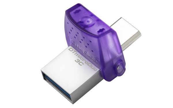 Kingston 256GB DataTraveler microDuo 3C – USB-C və USB-A (DTDUO3CG3/256GB) - 2 şəkil