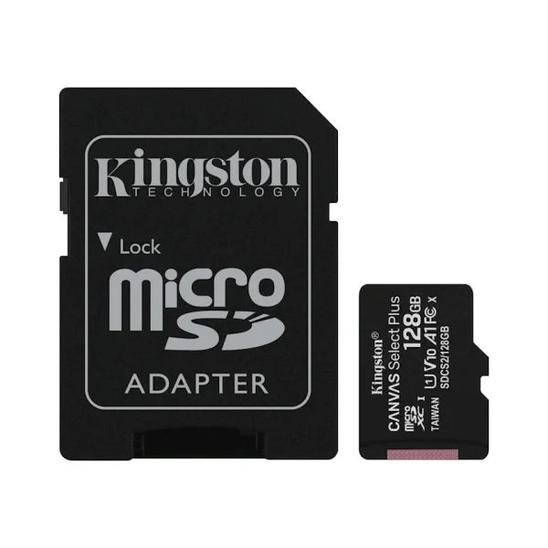 Mikro kart Kingston Canvas Select Plus microSDXC 128GB (SDCS2/128GB) - 2 şəkil