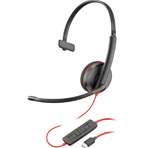 Qulaqlıq Poly Blackwire 3210 USB-C (Model: 80S09AA)