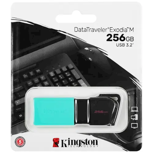 Kingston DataTraveler Exodia M 256GB (Model: DTXM/256GB) - 2 şəkil