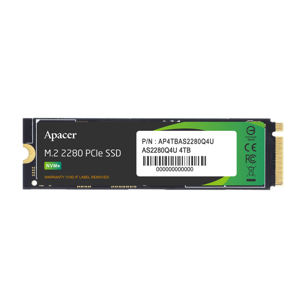 Apacer SSD 2TB M.2 PCIE Gen4 x4 SSD AS2280Q4U for PS5 (AP2TBAS2280Q4U5-1) - 2 şəkil