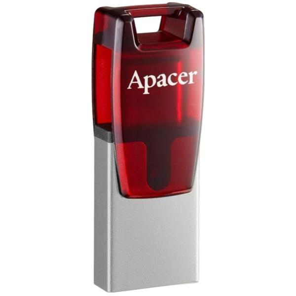 USB Flash Kart Apacer AH180 128GB Red (AP128GAH180R-1)
