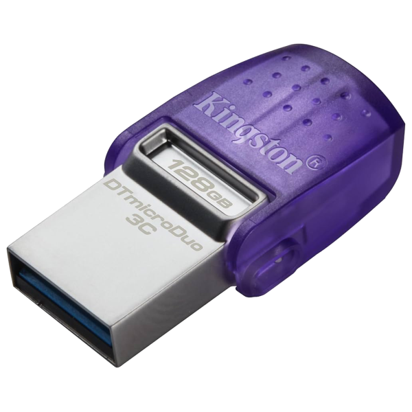 Kingston DataTraveler microDuo 3C 128GB (Model: DTDUO3CG3/128GB)
