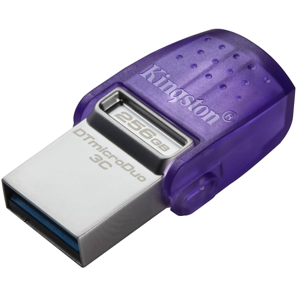 Kingston 256GB DataTraveler microDuo 3C – USB-C və USB-A (DTDUO3CG3/256GB)