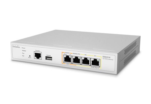 VPN Router EnGenius 4 x 2.5-Gigabit (1x PoE+) Ethernet (ESG510) - 4 şəkil