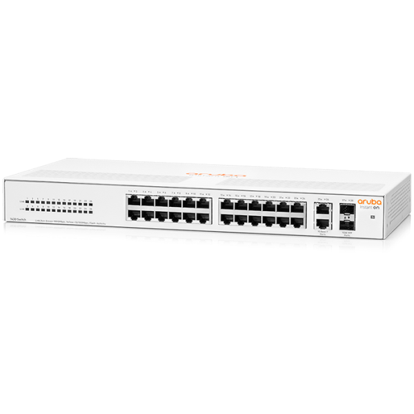 HPE Networking Instant On 1430 26G 2SFP Switch (Model: R8R50A)