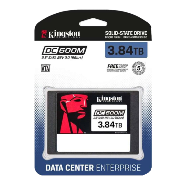 Kingston 3840GB DC600M 2.5" Enterprise SATA SSD