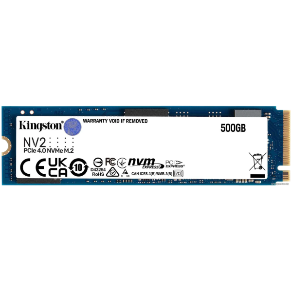 Kingston NV2 500GB PCIe 4.0 NVMe M.2 SSD (Model: SNV2S/500G) - 2 şəkil