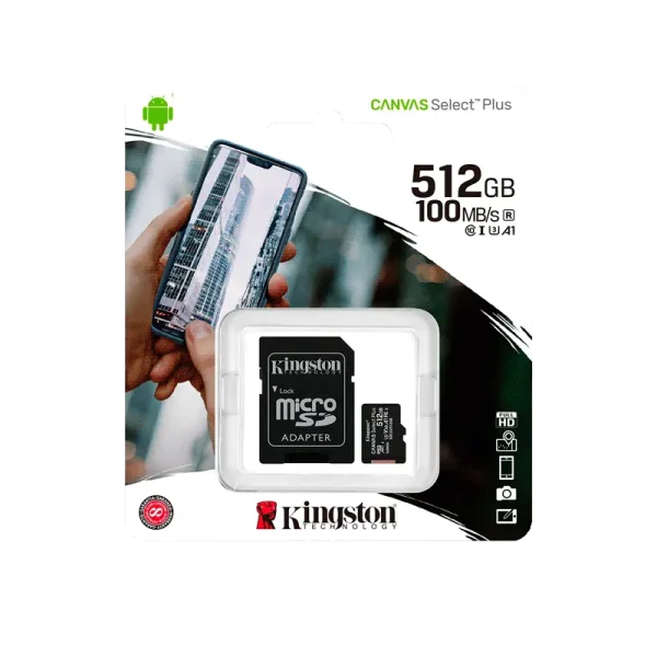 Kingston Canvas Select Plus 512GB microSDXC (SDCS2/512GB)