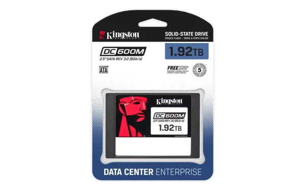 Kingston DC600M 1.92TB SSD (Model: SEDC600M/1920G) - 2 şəkil