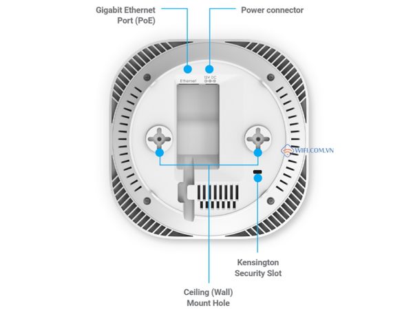 EnGenius Bulud İdarəetməli Wave 2 WiFi 5 Daxili Simsiz Giriş Nöqtəsi (ECW120) - 2 şəkil